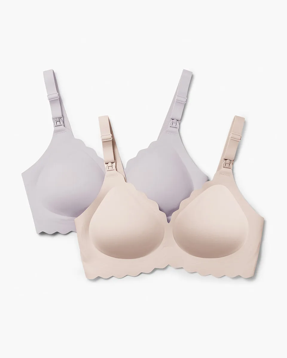 momcozy-m-jelly-strip-soutien-gorge-allaitement-lot-2-beige-noir-push-up image 1