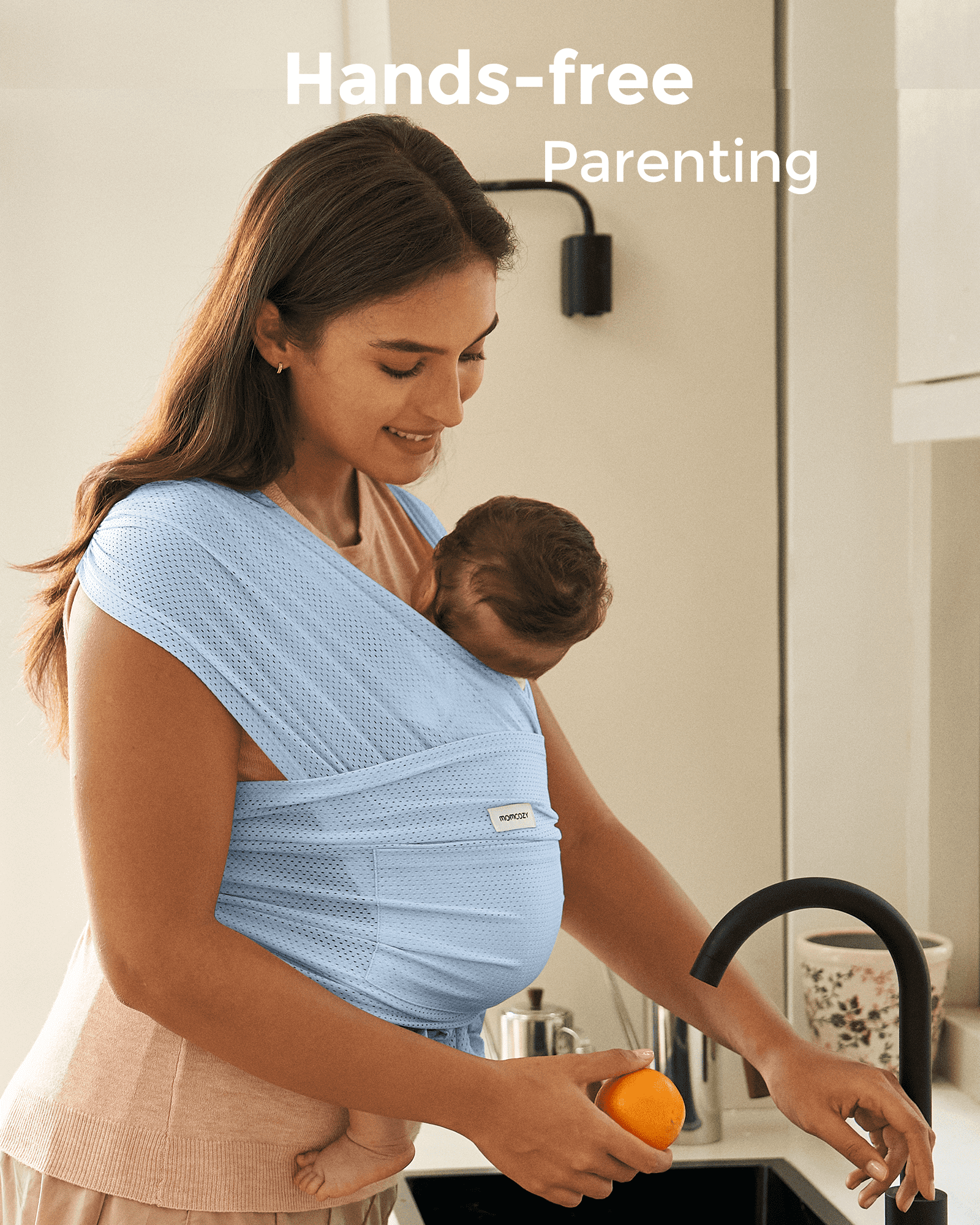 momcozy-m-snaplite-cooling-mesh-wrap-porte-b-b-mesh-respirant image 8