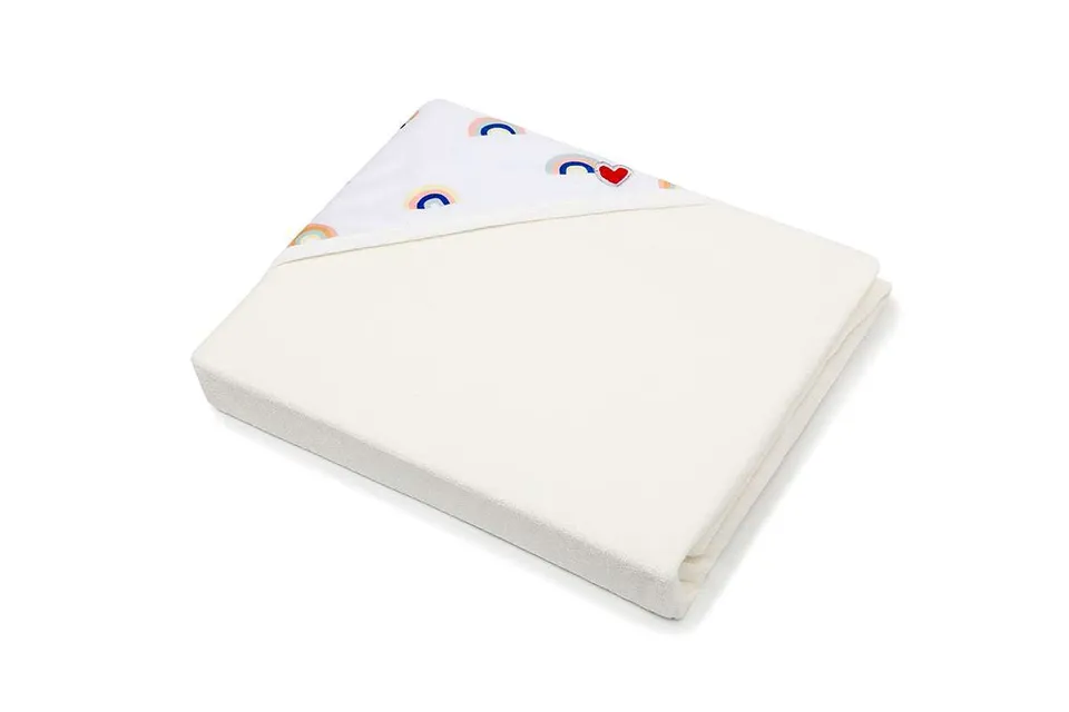 babytolove-serviette-papillon-rainbow-bambou-sortie-bain image 1
