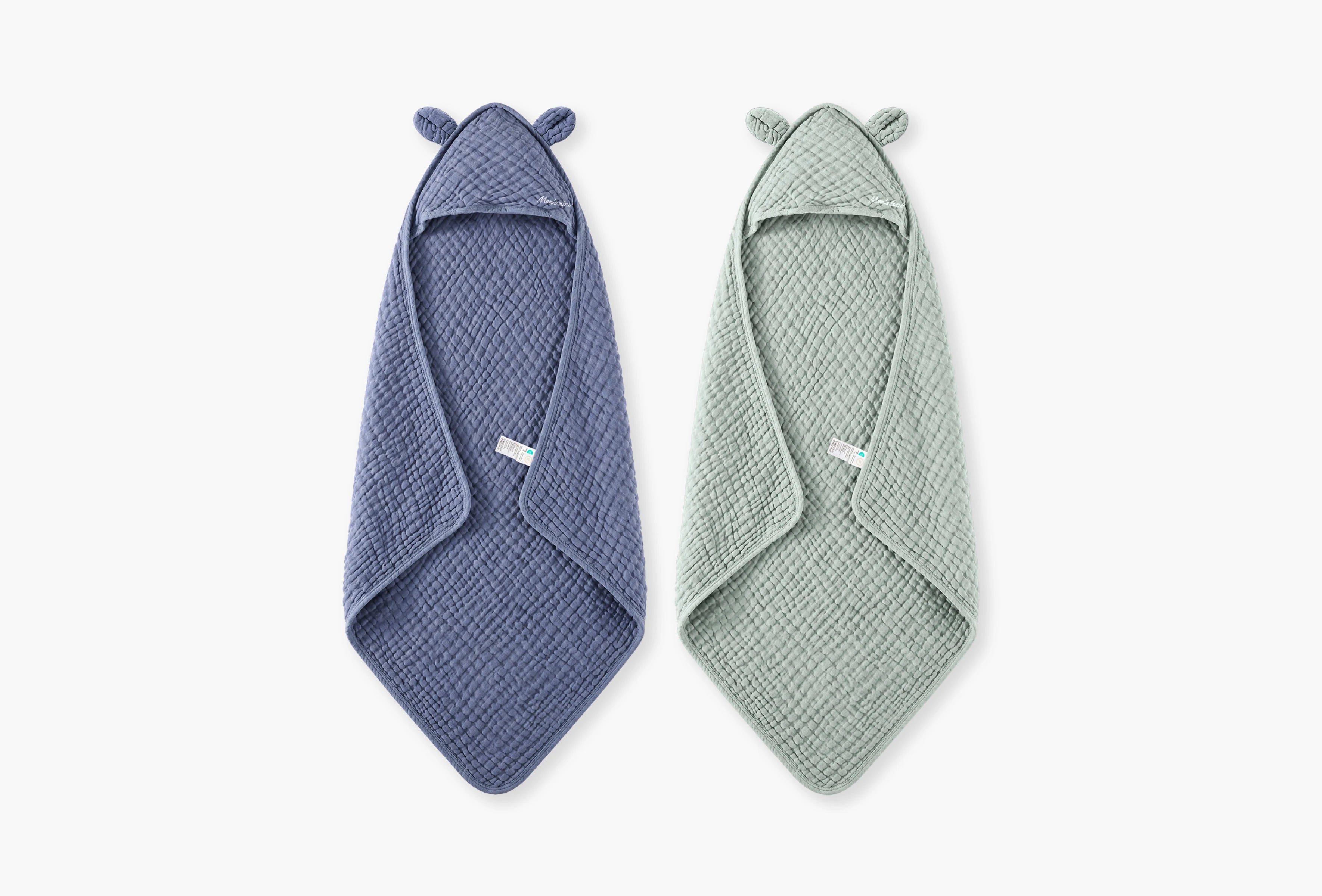 momcozy-m-series-lot-2-capes-de-bain-b-b-lemon-leaves-71x71 image 8