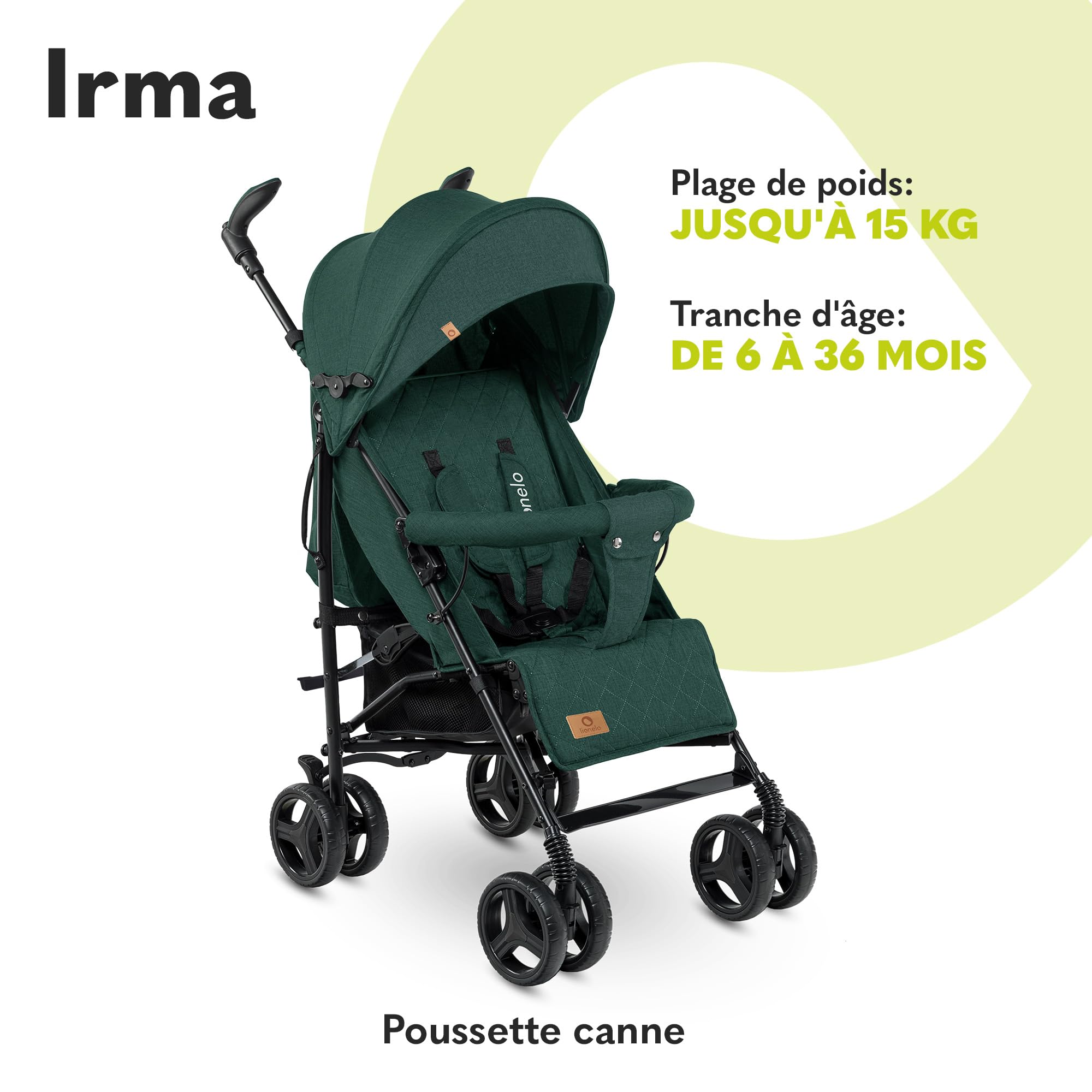 lionelo-irma-poussette-canne-l-g-re-7-kg-15-kg image 2