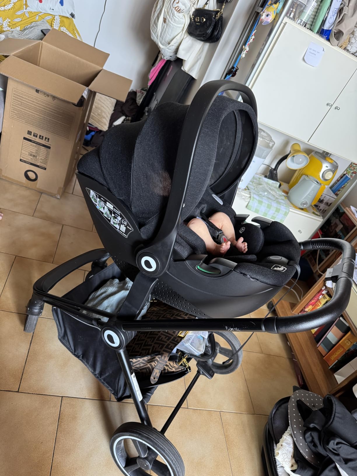 Bébé bien calé