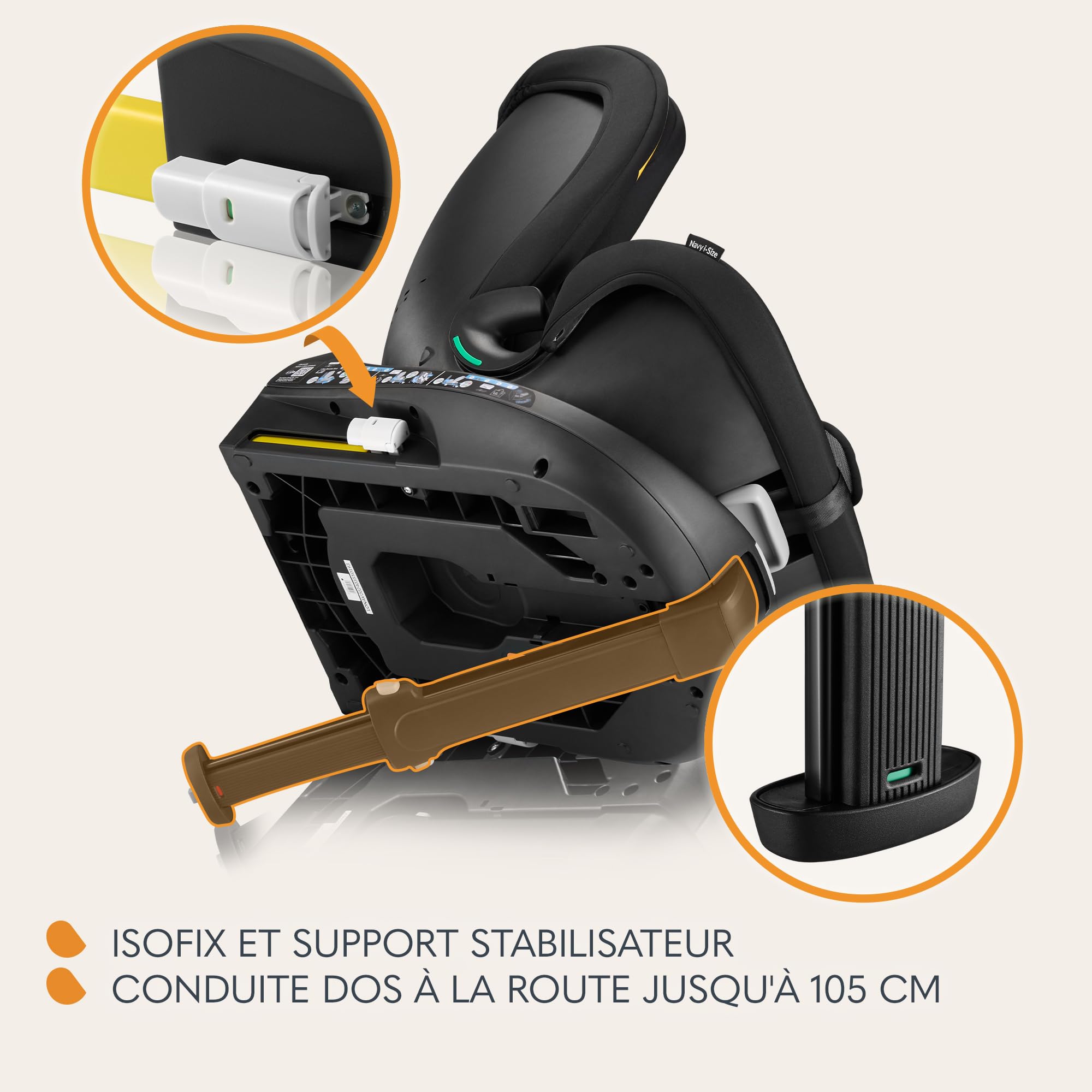 lionelo-navy-i-size-si-ge-auto-pivotant-onyx-360 image 7