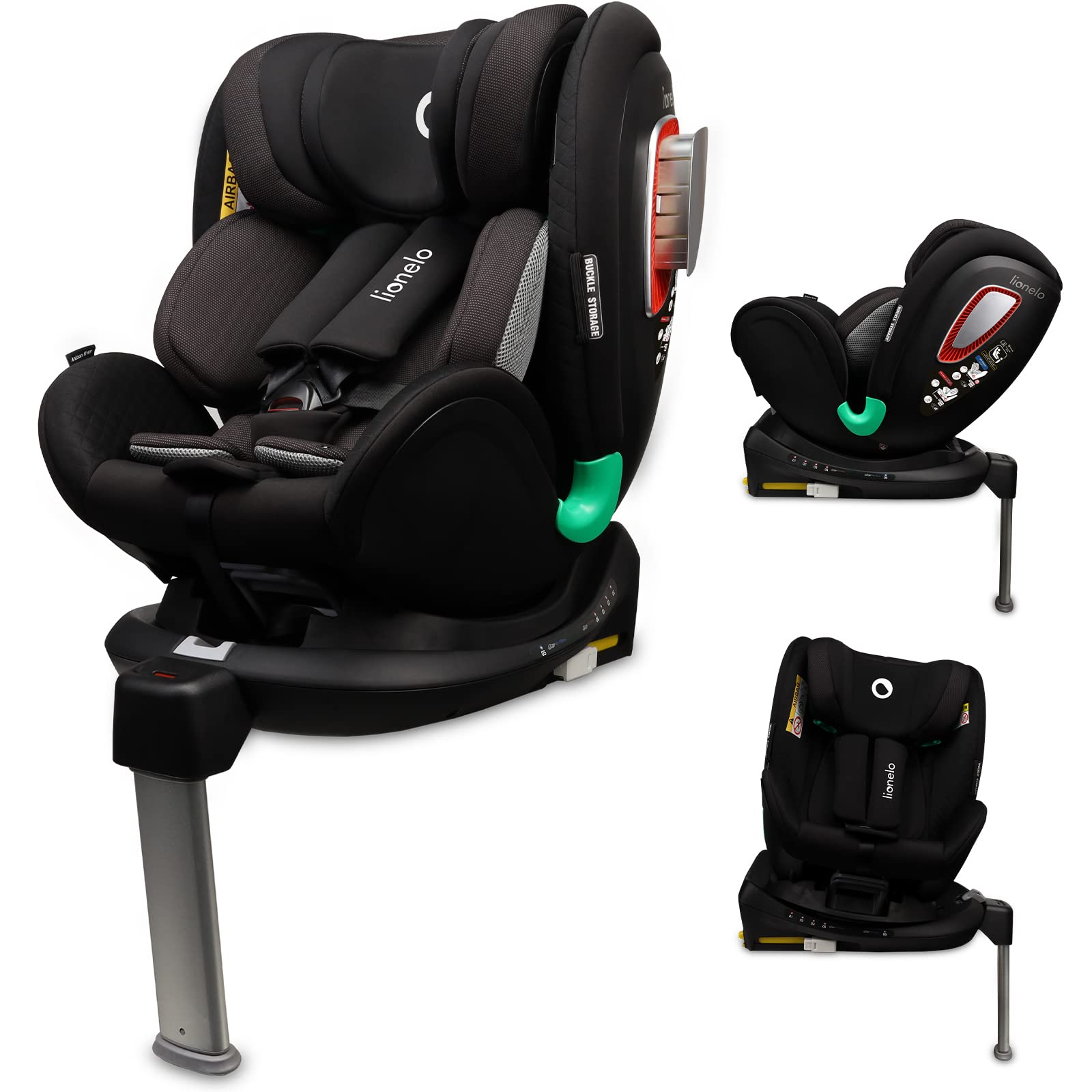 lionelo-antoon-plus-si-ge-auto-isofix-360-0-18-kg image 1