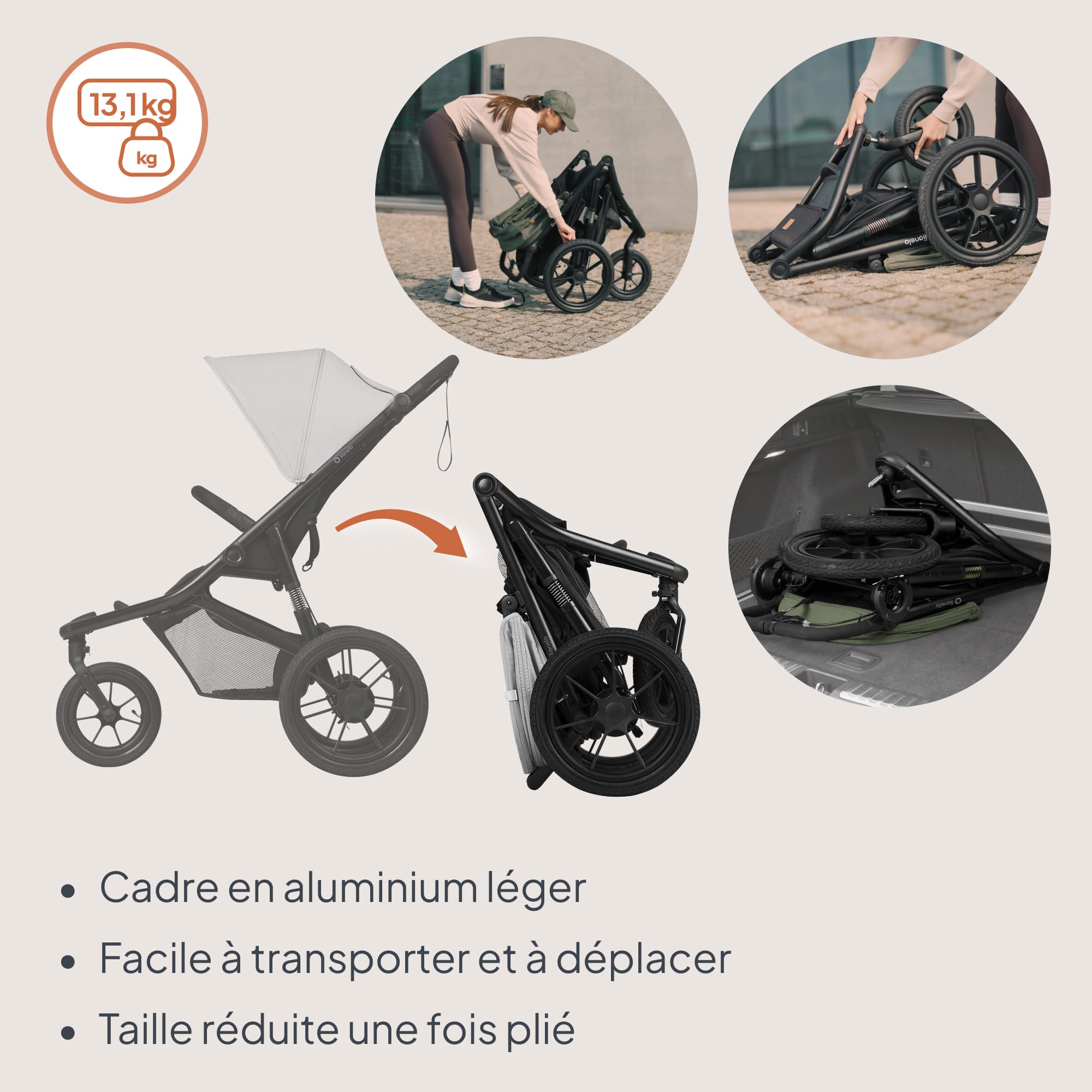 lionelo-azura-poussette-jogging-3-roues-6-mois-22-kg image 4