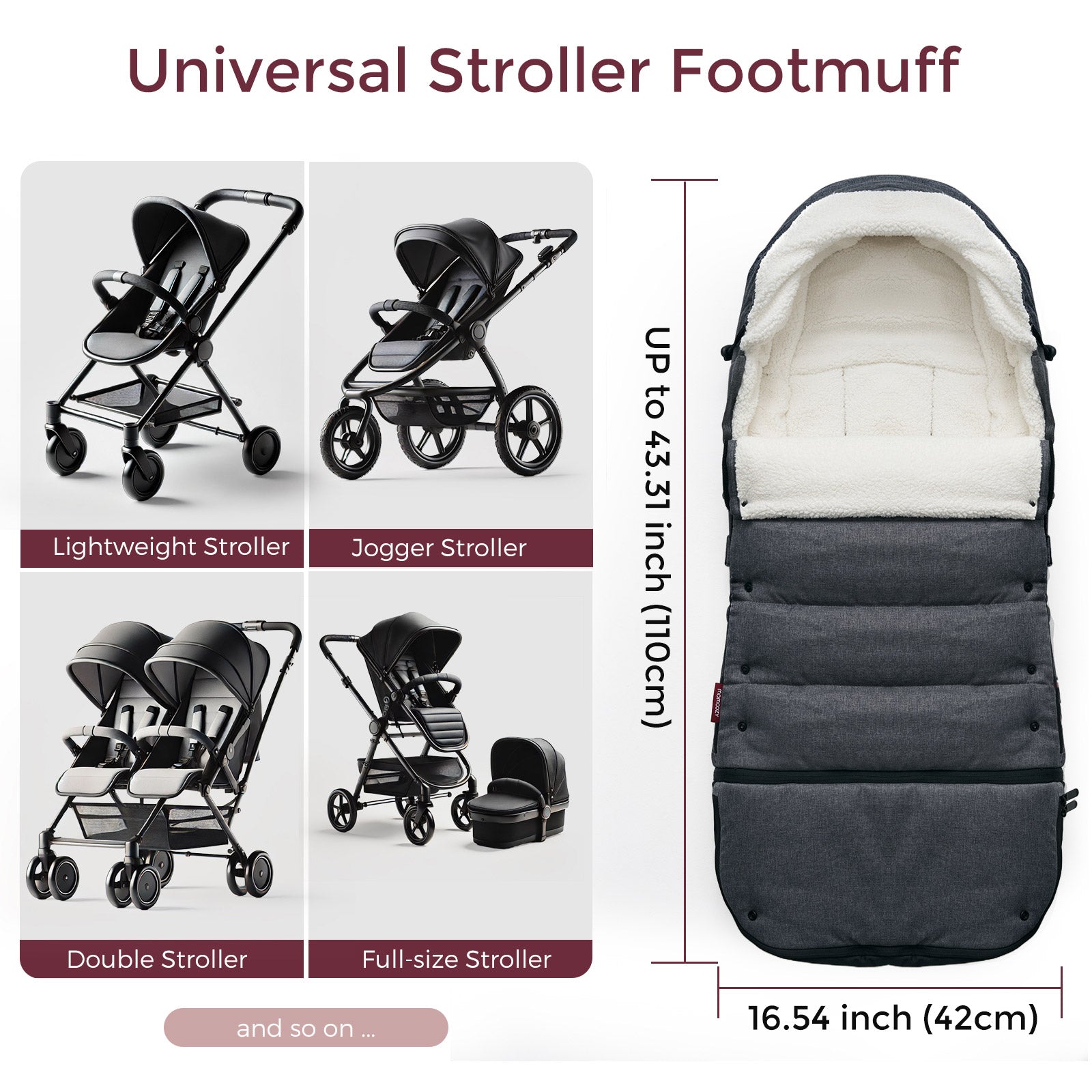 momcozy-m-series-chanceli-re-universelle-poussette-hiver-chaud image 5