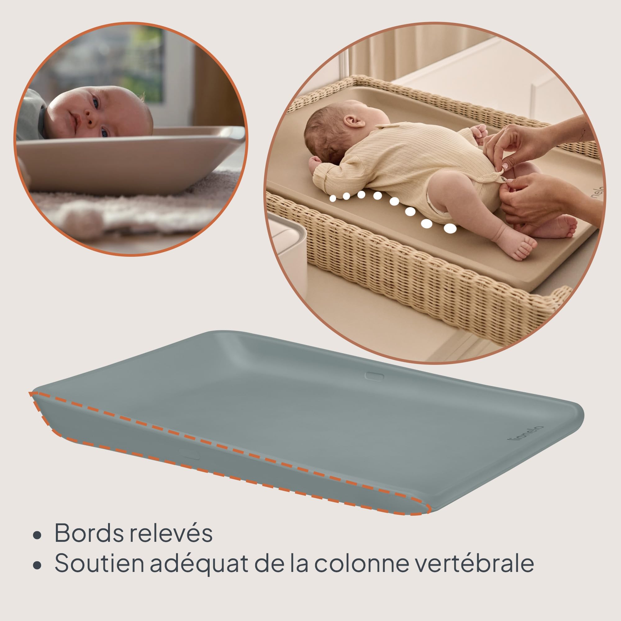 lionelo-megs-matelas-langer-70x49-cm-grey-dove image 6