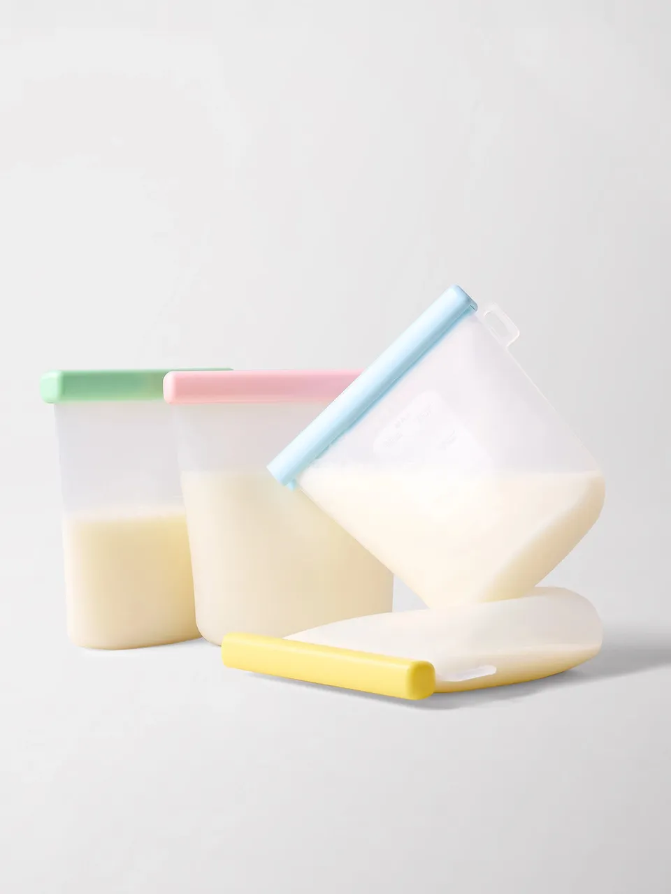 perifit-pump-sachets-lait-maternel-silicone-240-ml-x4 image 1