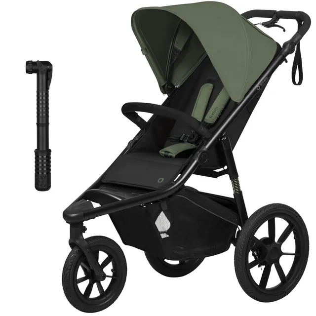 lionelo-azura-poussette-jogging-3-roues-22-kg-vert image 1
