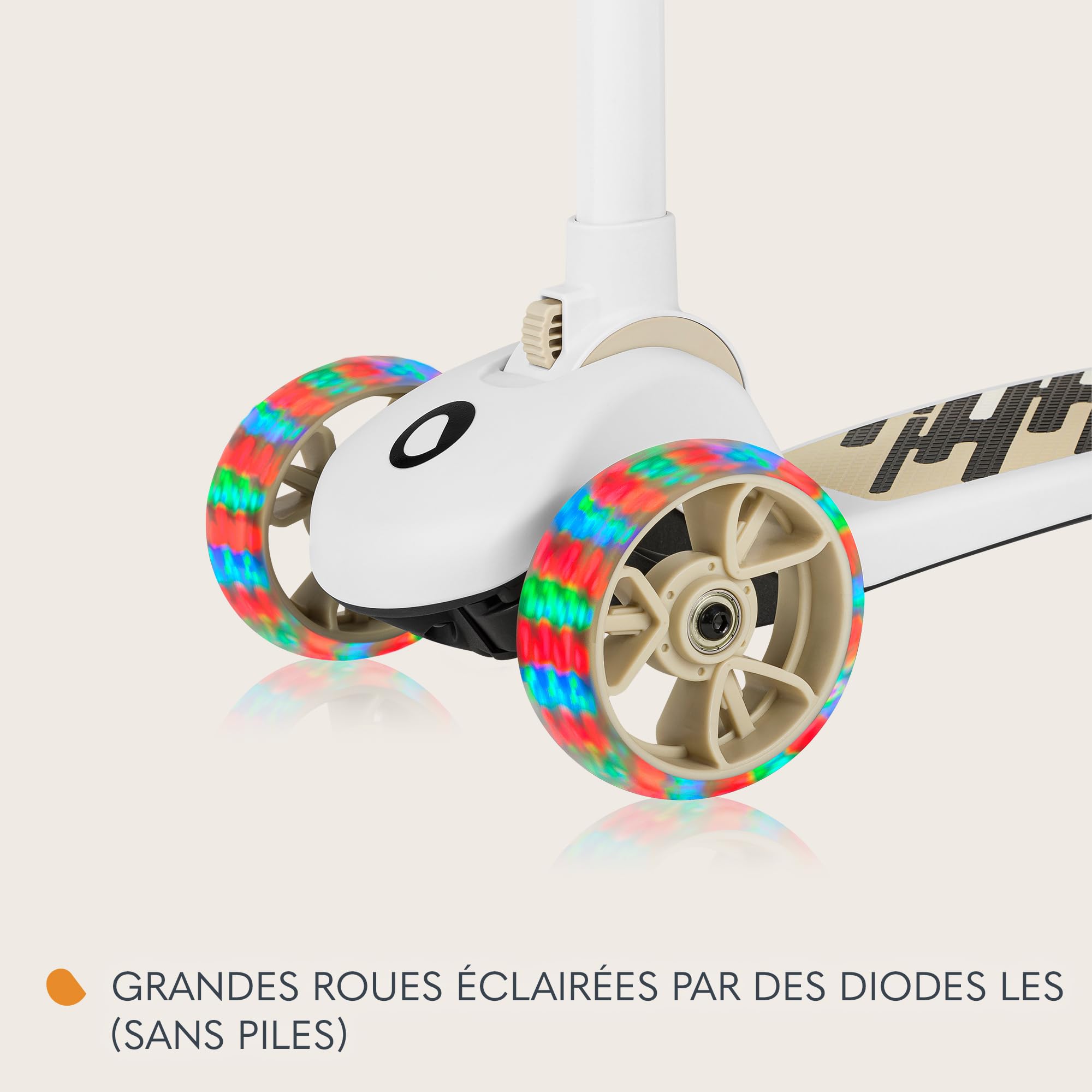 lionelo-franky-trottinette-2-en-1-beige-roues-led-d-s-1-an image 6
