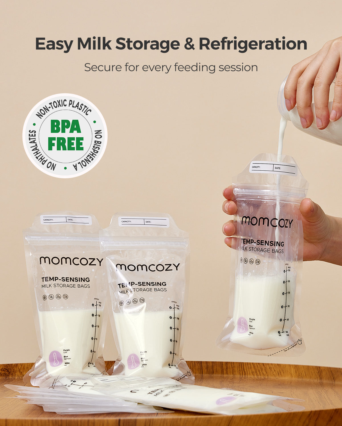 momcozy-m-series-kit-pompage-lingettes-coussinets-sachets-lait image 3