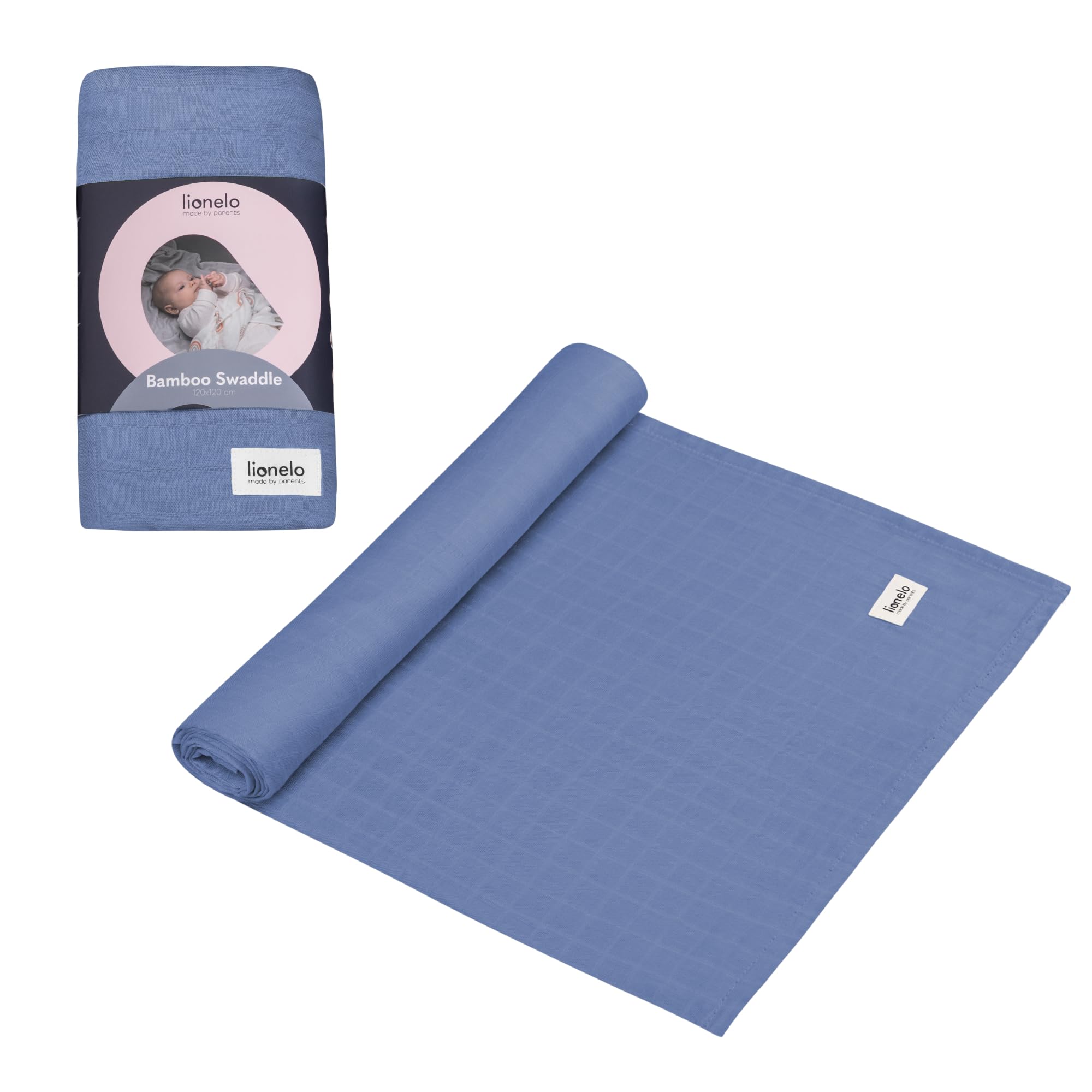 lionelo-bamboo-lange-b-b-120x120-cm-bleu-denim-bambou image 1