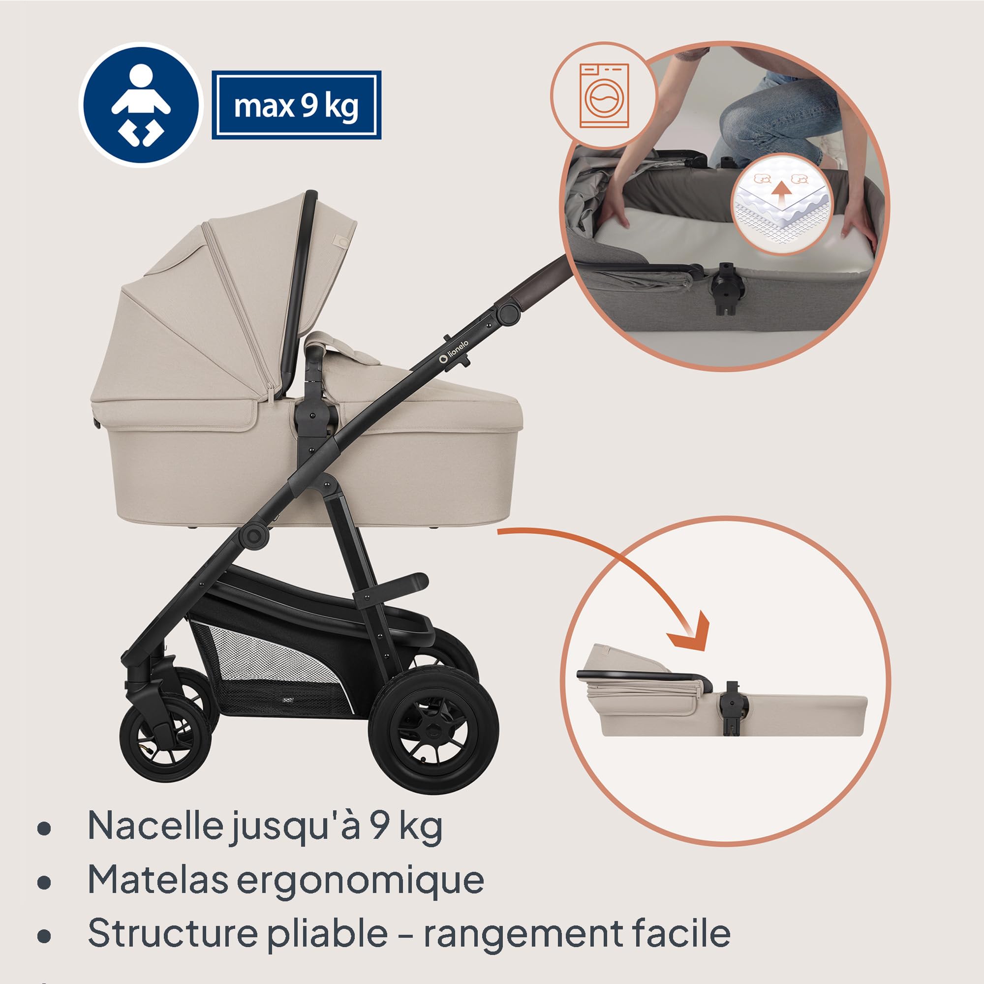 lionelo-bianka-poussette-3-en-1-trio-xxl-22-kg image 6