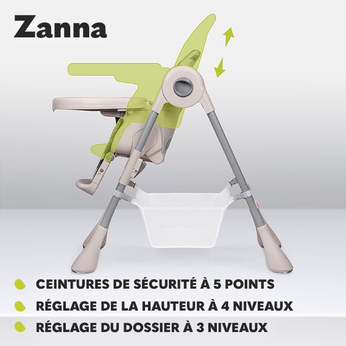 lionelo-zanna-chaise-haute-b-b-pliable-4-hauteurs-dossier-3-positions image 4