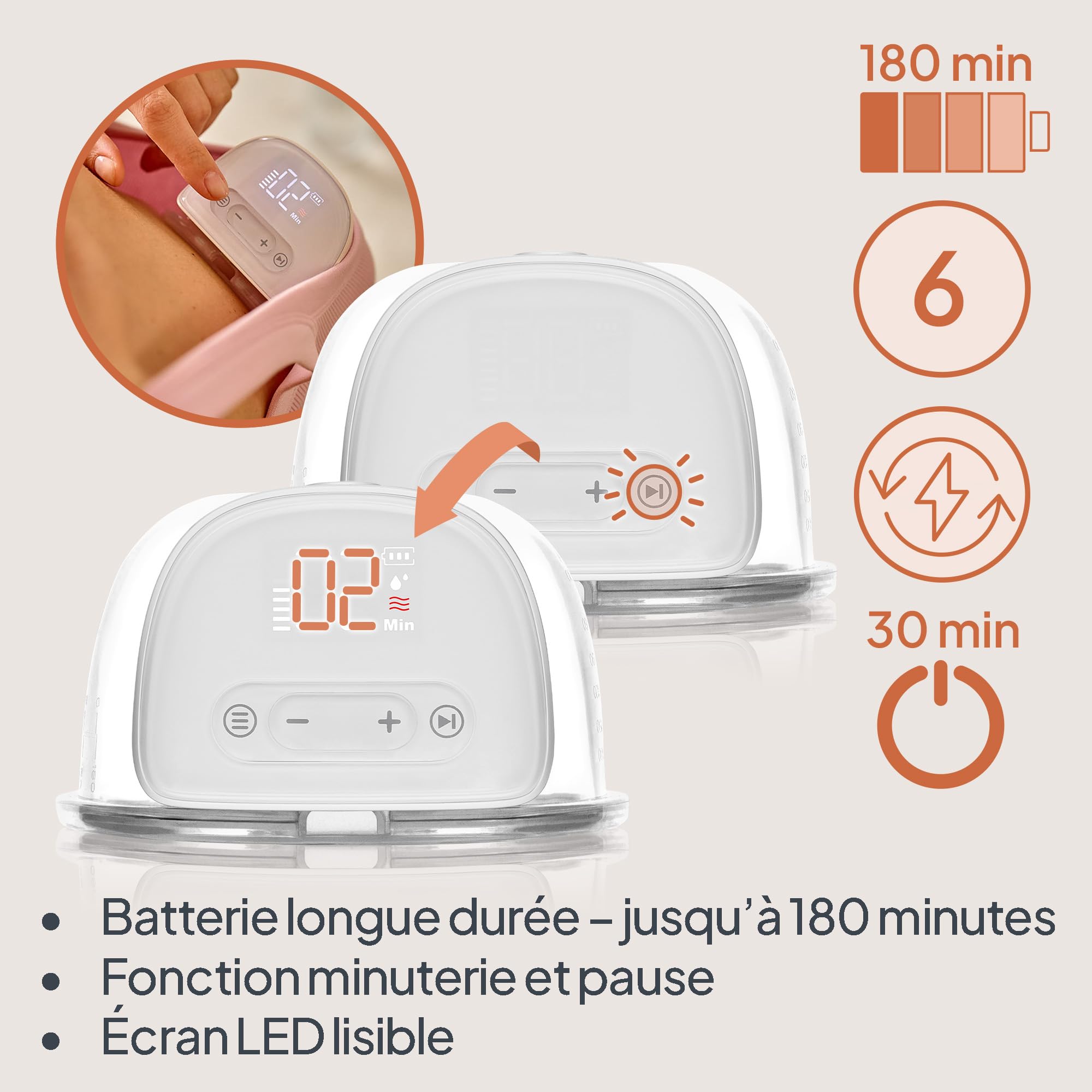lionelo-fidi-free-lumi-tire-lait-lectrique-mains-libres-2-modes image 7