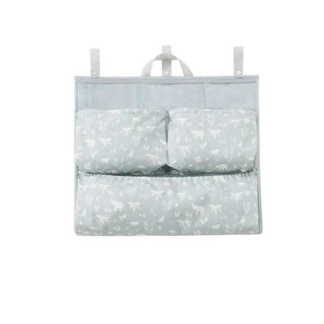 babytolove-organisateur-lit-rangement-green-tropic image 1