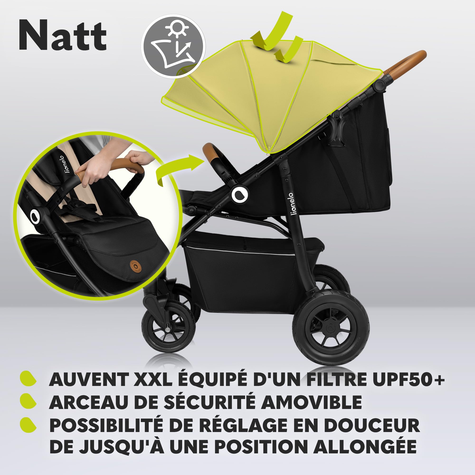 lionelo-natt-poussette-canne-beige-22-kg-tout-terrain image 4
