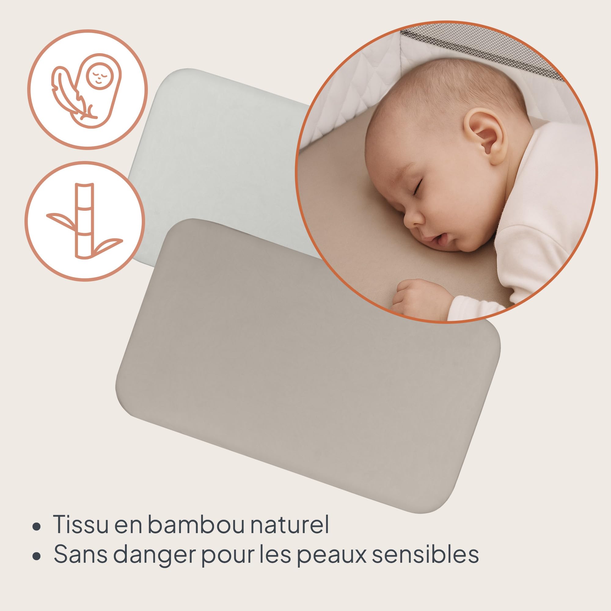 lionelo-drap-housse-cododo-bambou-80x42-cm-lot-2-beige image 4
