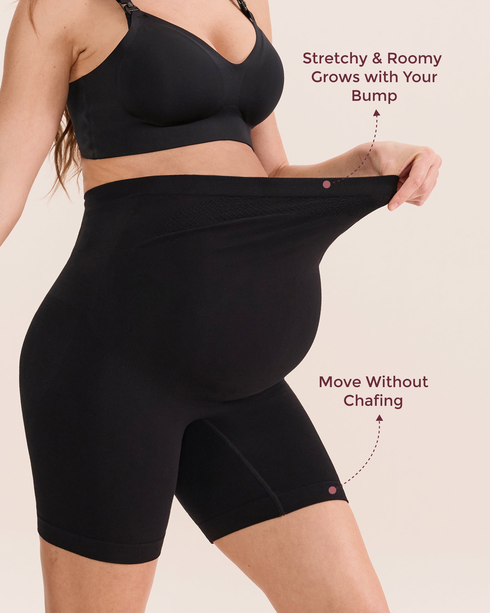 momcozy-m-series-skinhug-sous-v-tement-maternit-rose-taille-m image 5