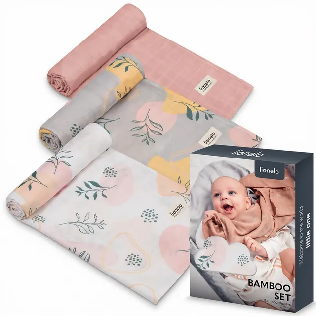 lionelo-bamboo-set-lange-b-b-70x70-leaf-lot-3 image 1
