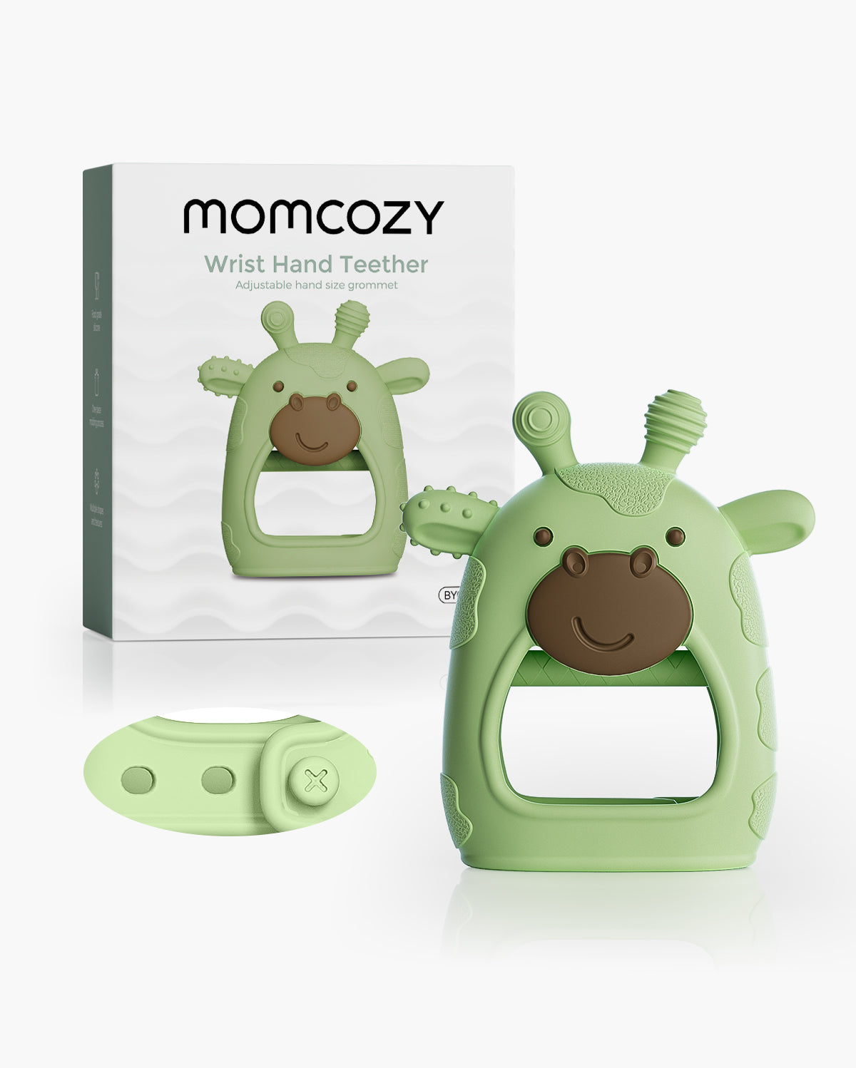 momcozy-m-series-jouets-dentition-b-b-vert-silicone image 8