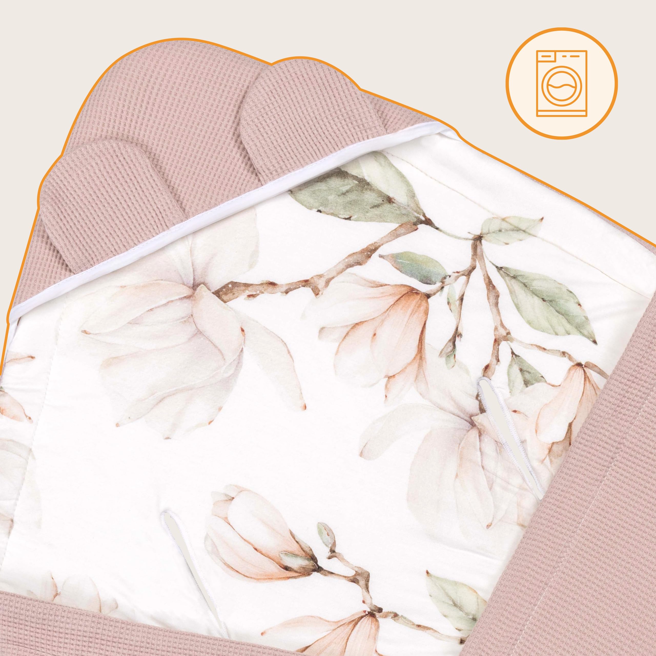 lionelo-travel-swaddle-couverture-b-b-beige-90x90-coton image 8