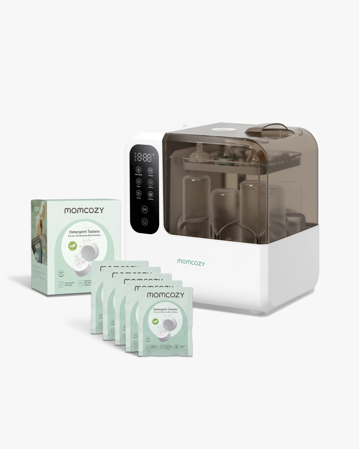 momcozy-m-series-d8-lave-biberon-200-pastilles-nettoyage image 1