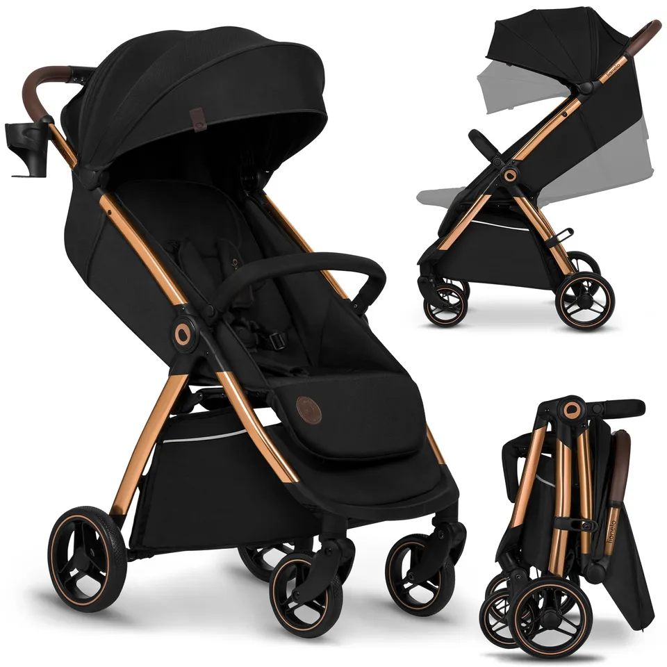 lionelo-ingrid-poussette-b-b-pliable-noir-22-kg image 1