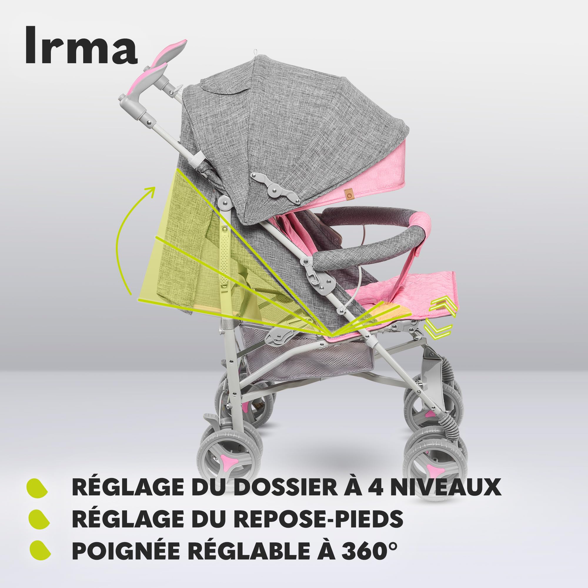 lionelo-irma-poussette-canne-l-g-re-compacte-jusqu-15-kg image 5
