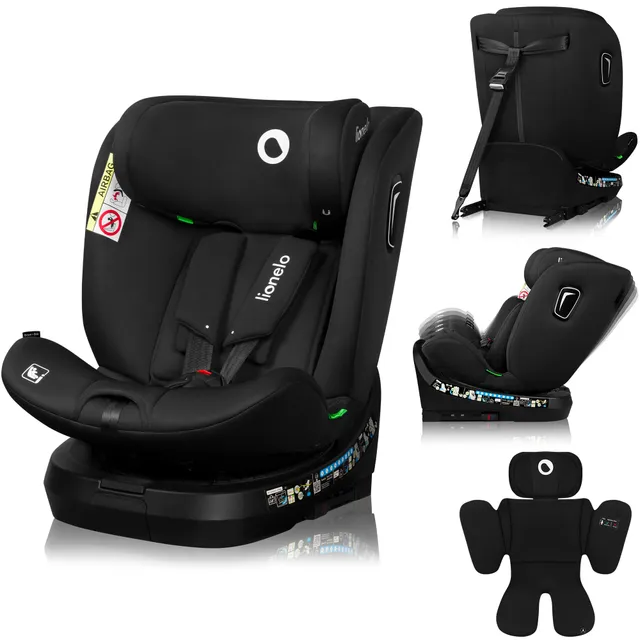 lionelo-brave-i-size-si-ge-auto-pivotant-360-noir-40-150-cm image 1