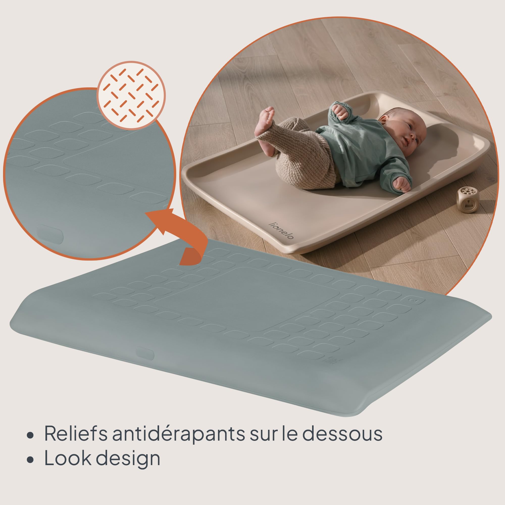 lionelo-megs-matelas-langer-70x49-cm-grey-dove image 7