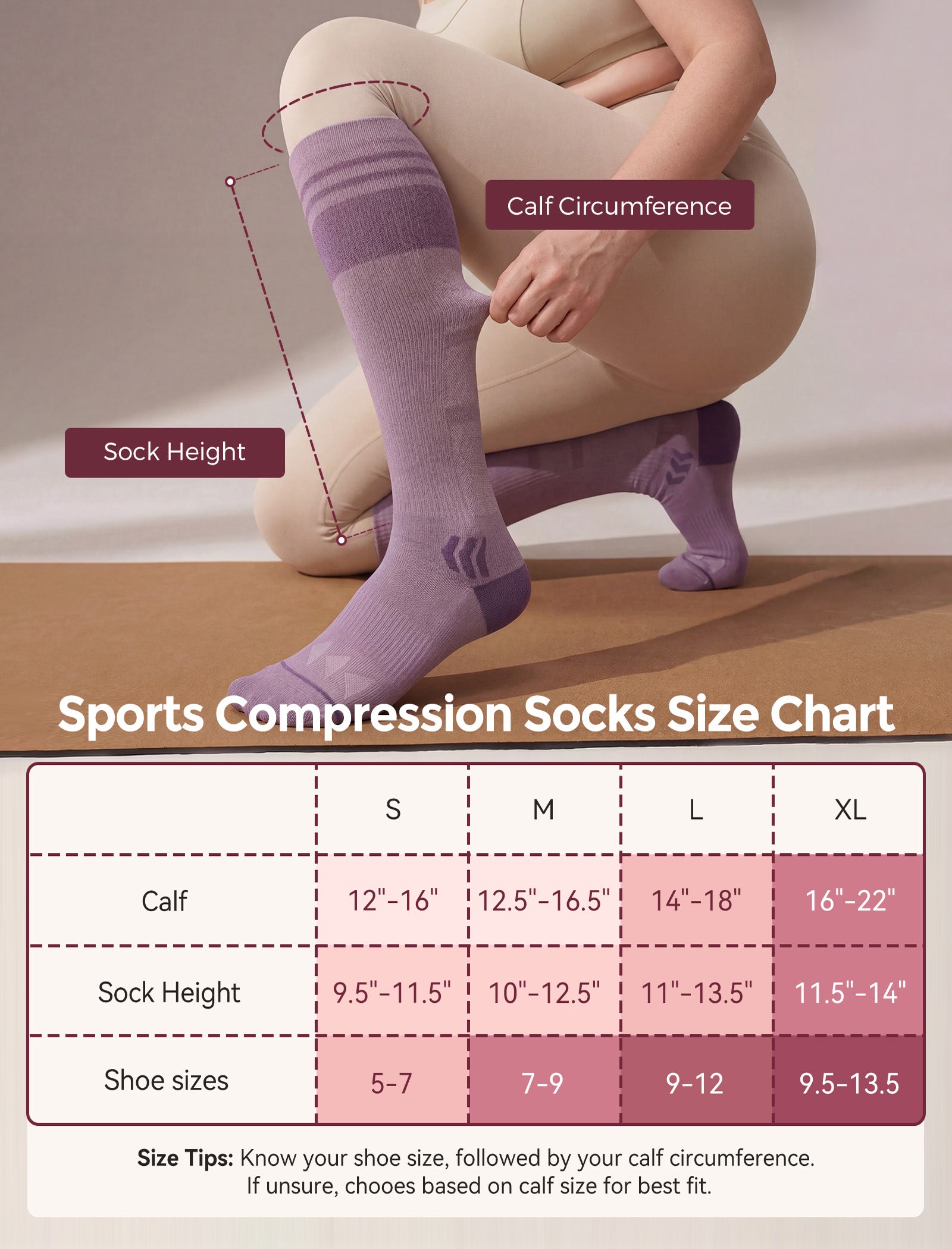 momcozy-m-series-chaussettes-de-contention-20-30-mmhg-violet-lot-2 image 8