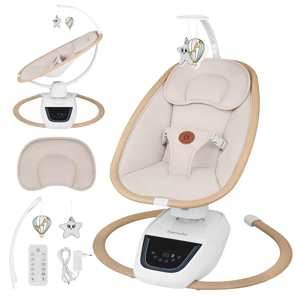 lionelo-olivia-transat-lectrique-b-b-9-kg-13-m-lodies image 1