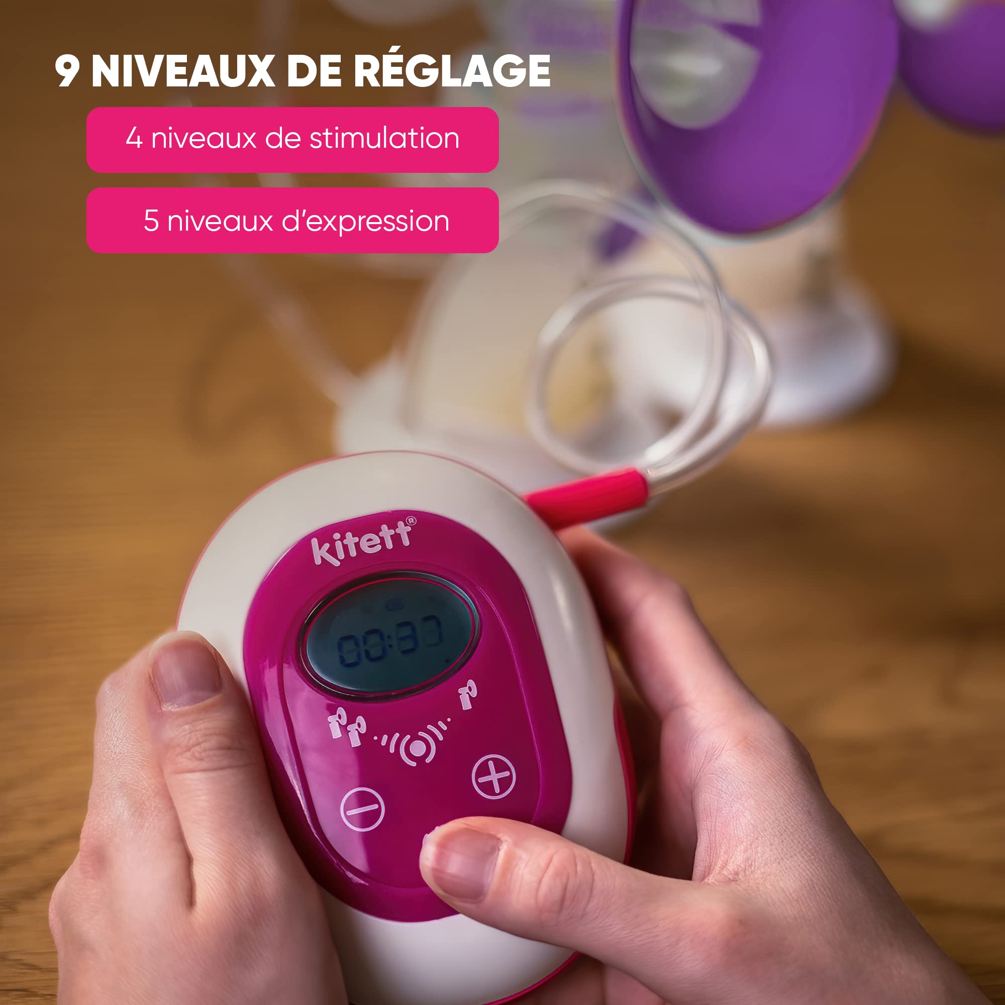 kitett-minikit-double-tire-lait-lectrique-t-terelle-21-mm-9-niveaux image 7