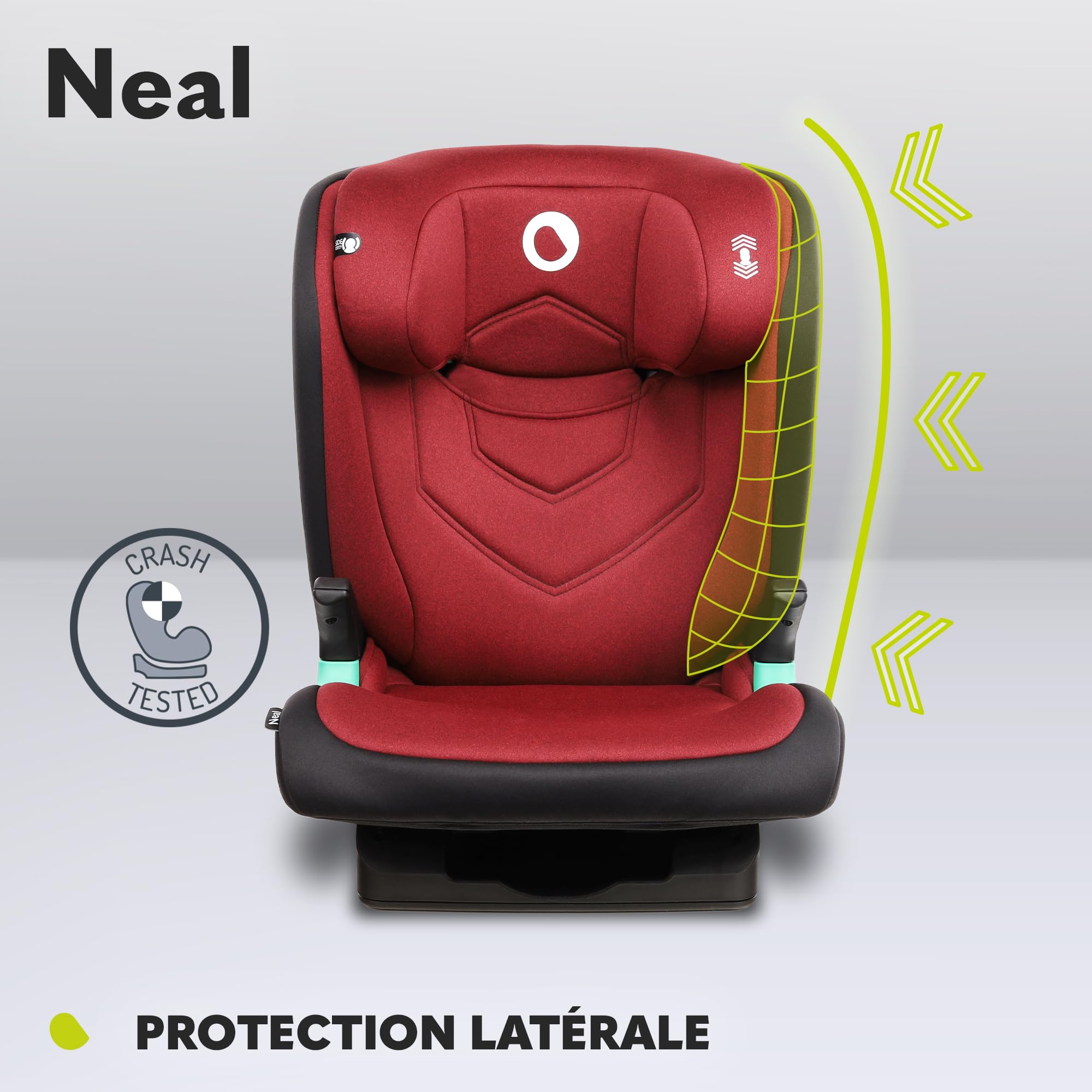 lionelo-neal-si-ge-auto-isofix-i-size-15-36-kg-rouge image 8