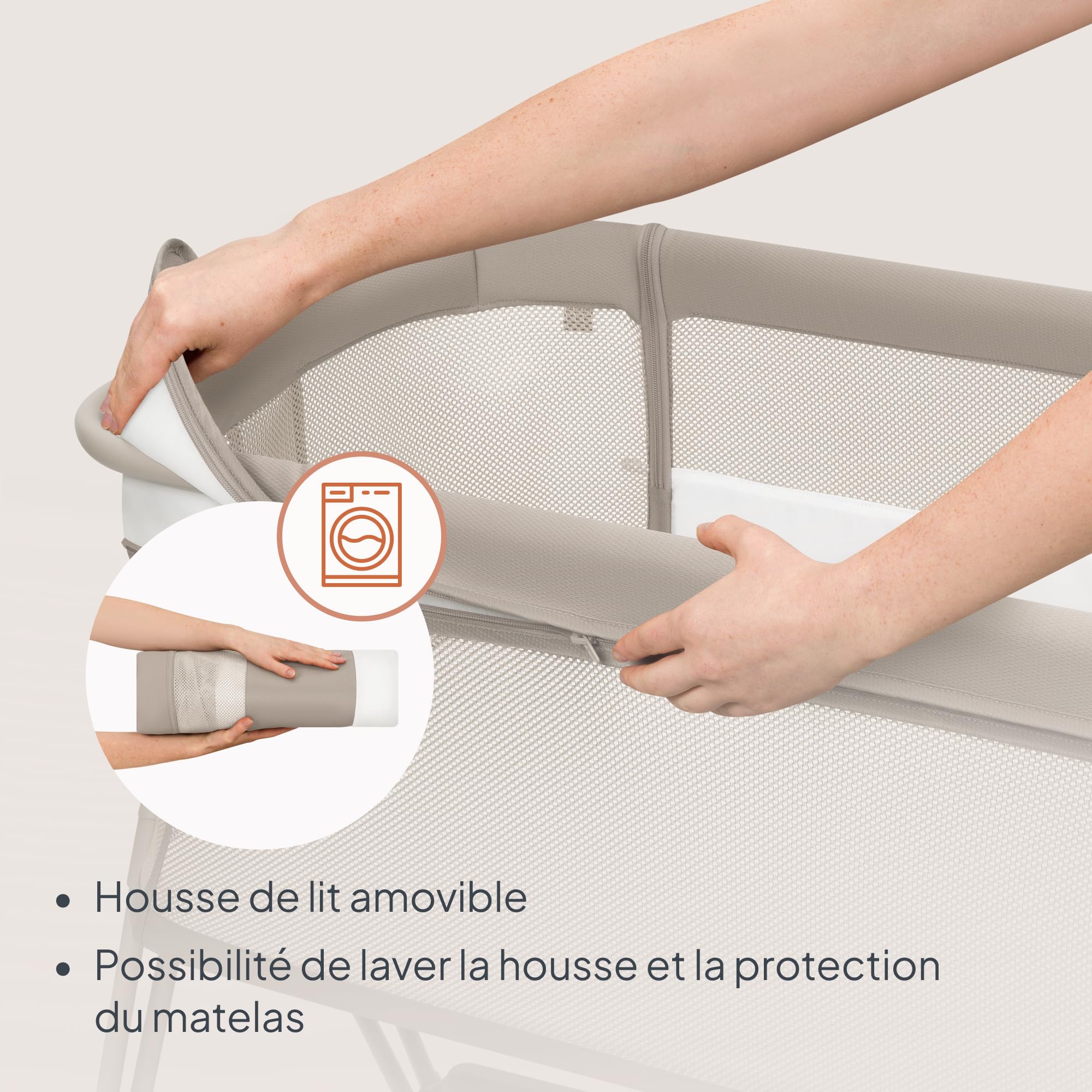lionelo-luna-lit-cododo-beige-avec-matelas-r-glable image 4