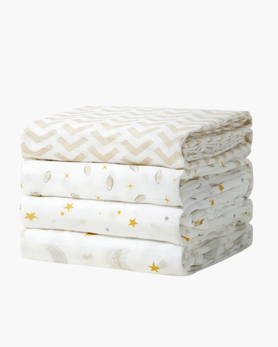 momcozy-m-series-couverture-b-b-fleur-violette-lot-de-2-douce image 1
