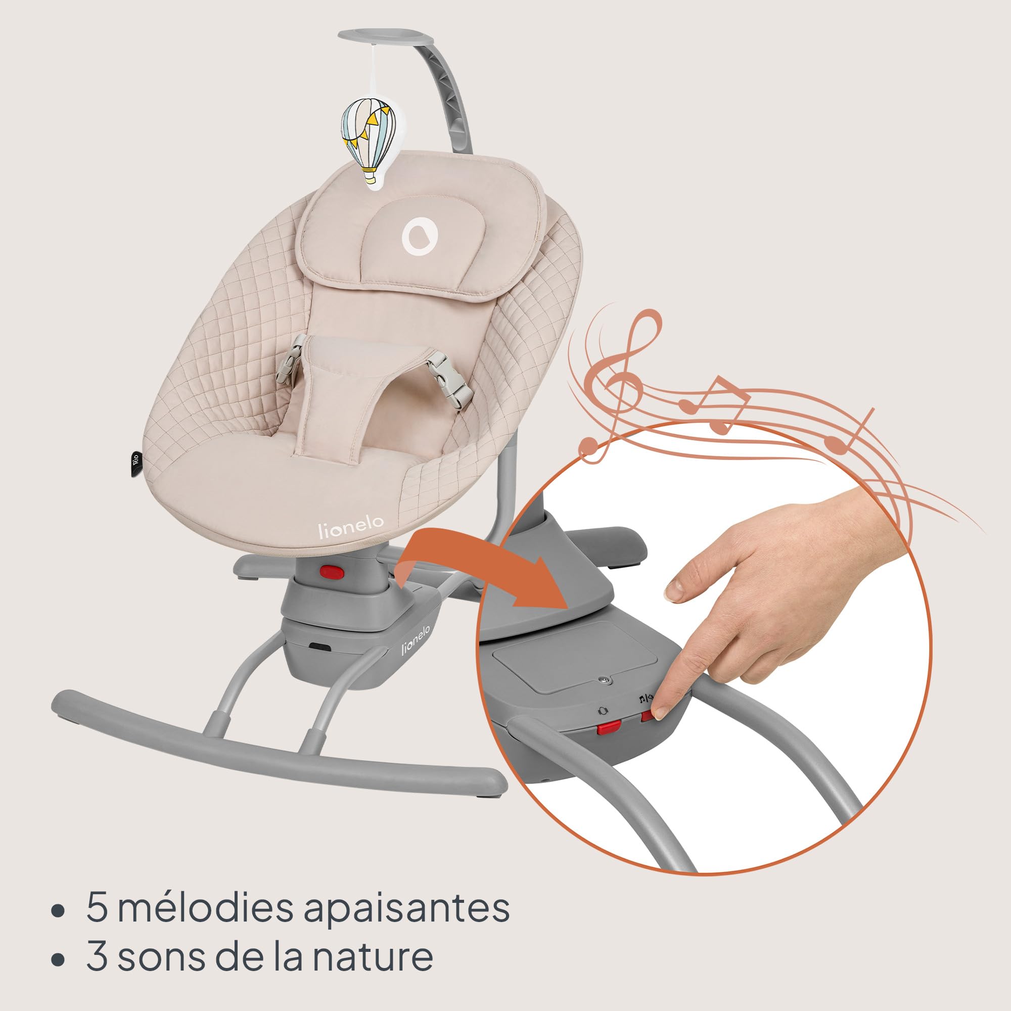 lionelo-rio-transat-balancelle-lectrique-usb-9-kg image 5