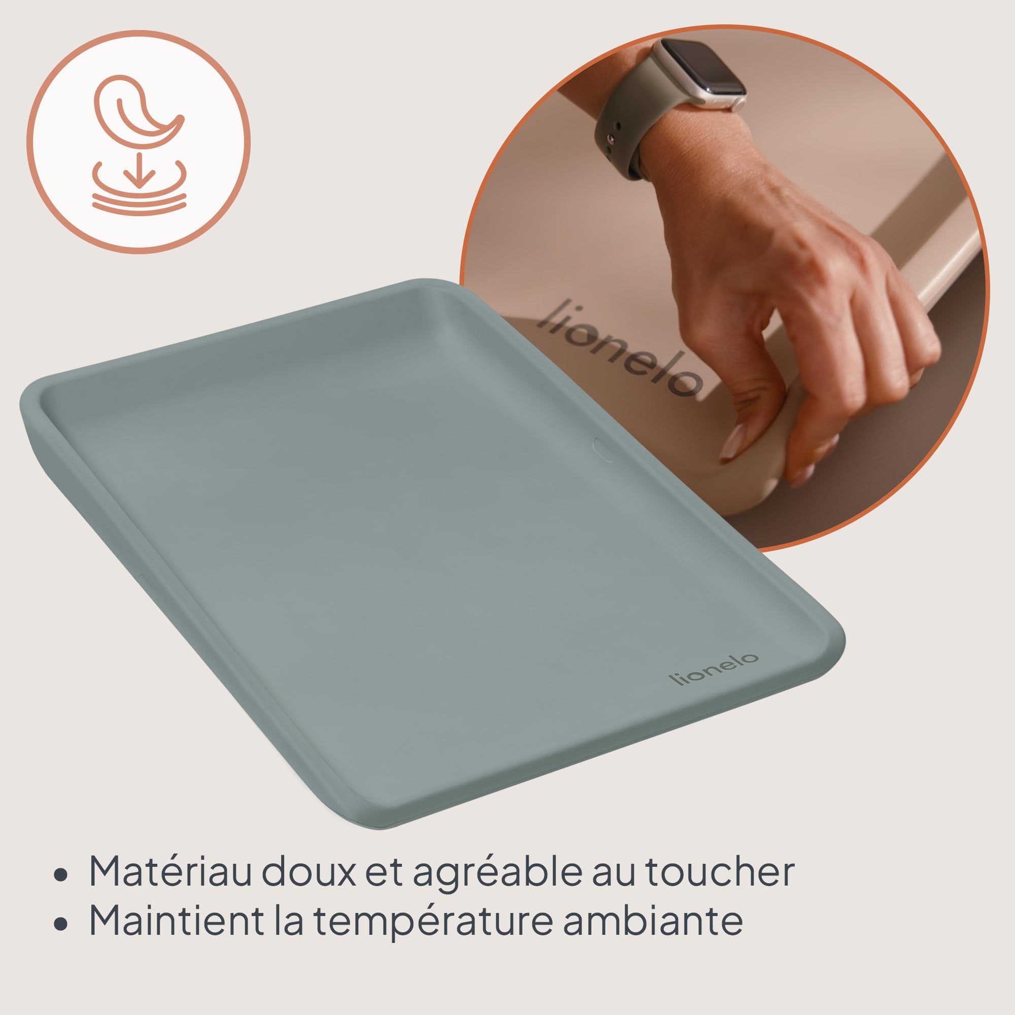 lionelo-megs-matelas-langer-70x49-cm-grey-dove image 4