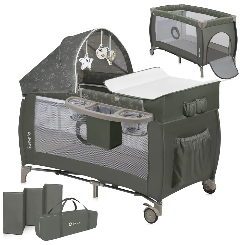 lionelo-sven-plus-2en1-lit-b-b-table-langer-moustiquaire image 1