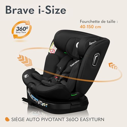 lionelo-brave-i-size-si-ge-auto-pivotant-360-noir-40-150-cm image 4