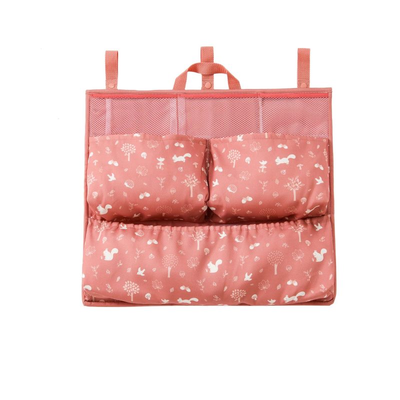 babytolove-rangements-organisateur-de-lit-pink-forest image 1