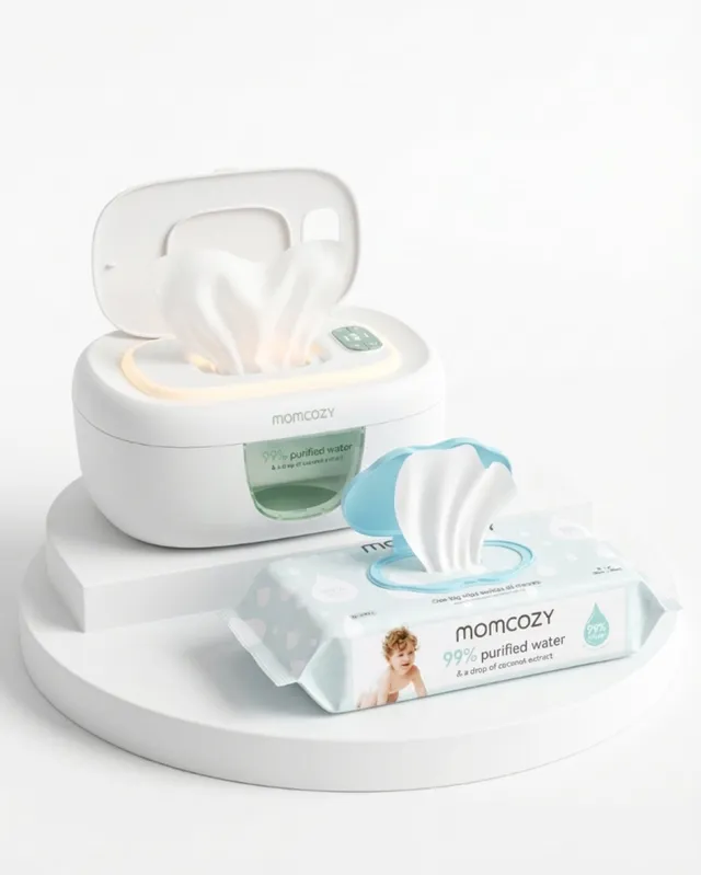 momcozy-m-series-chauffe-lingettes-lingettes-99-eau image 1