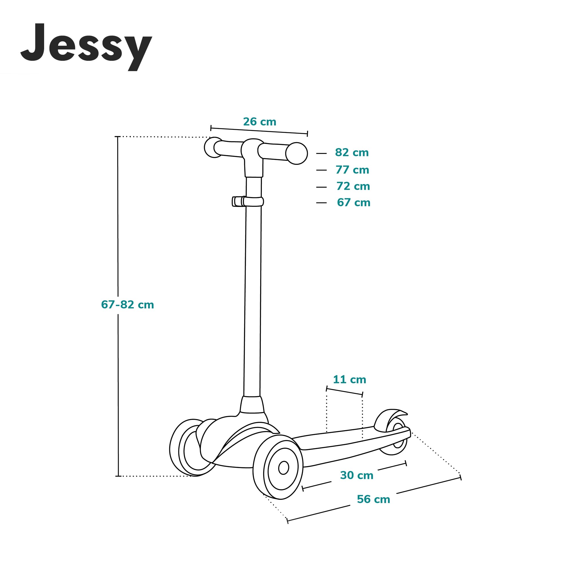 lionelo-jessy-trottinette-3-roues-rose-led-r-glable image 7