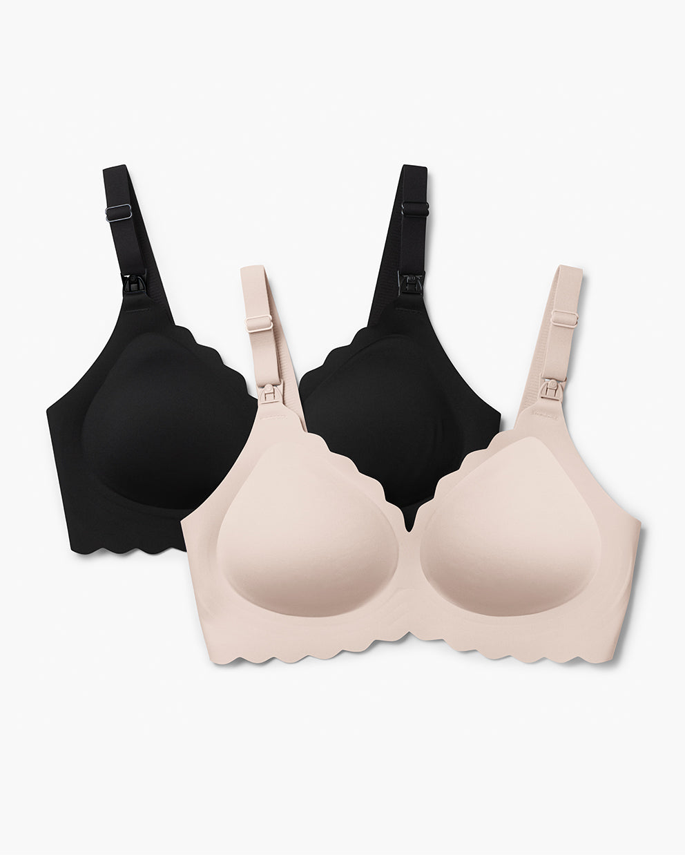 momcozy-m-jelly-strip-soutien-gorge-allaitement-lot-2-beige-noir-push-up image 2