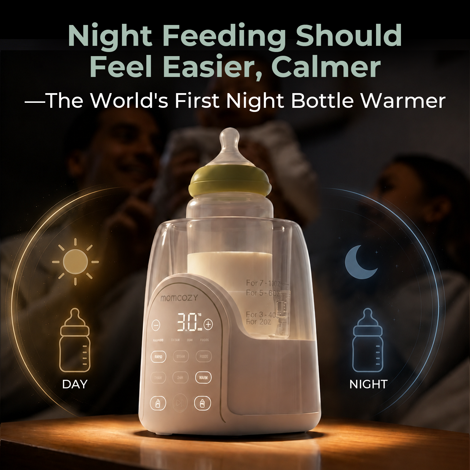 momcozy-m-series-night-pro-chauffe-biberon-nuit image 3