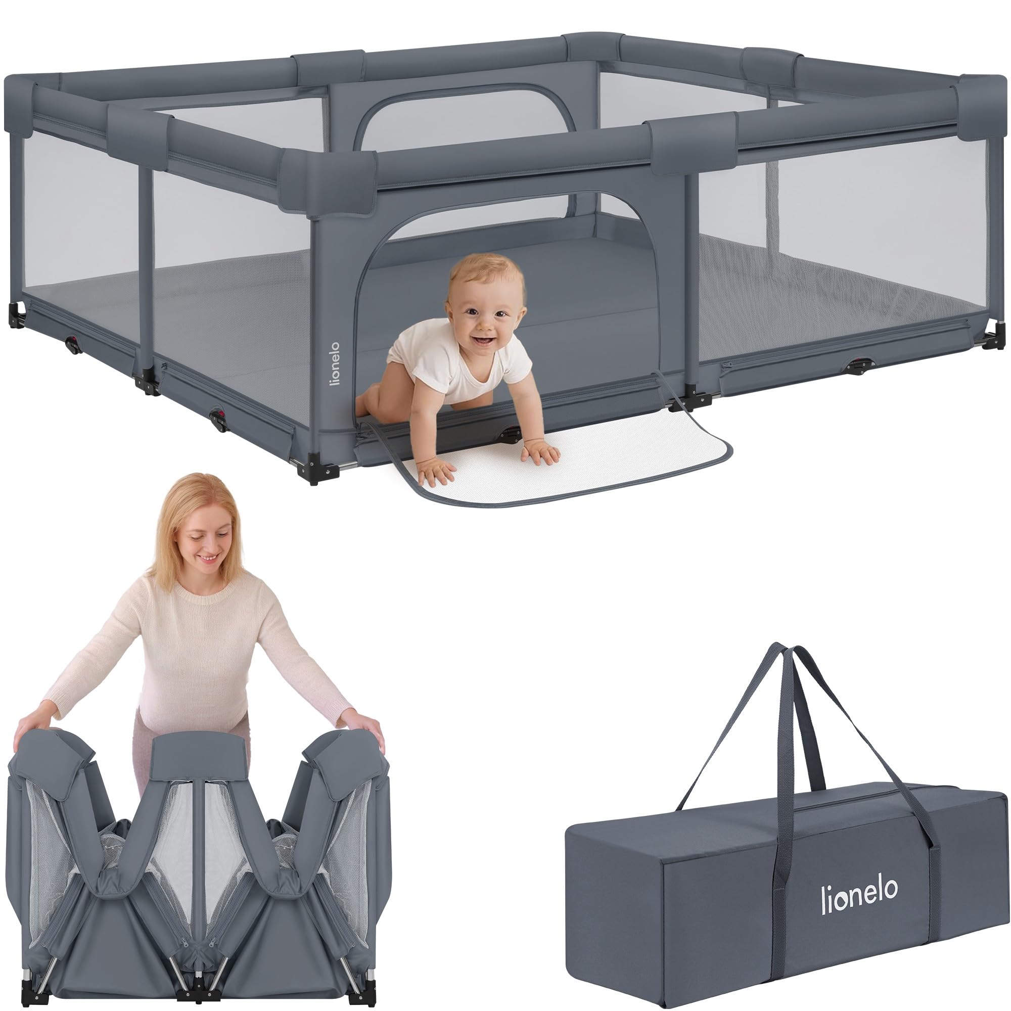 lionelo-florence-xl-parc-b-b-pliable-180x200-cm image 1