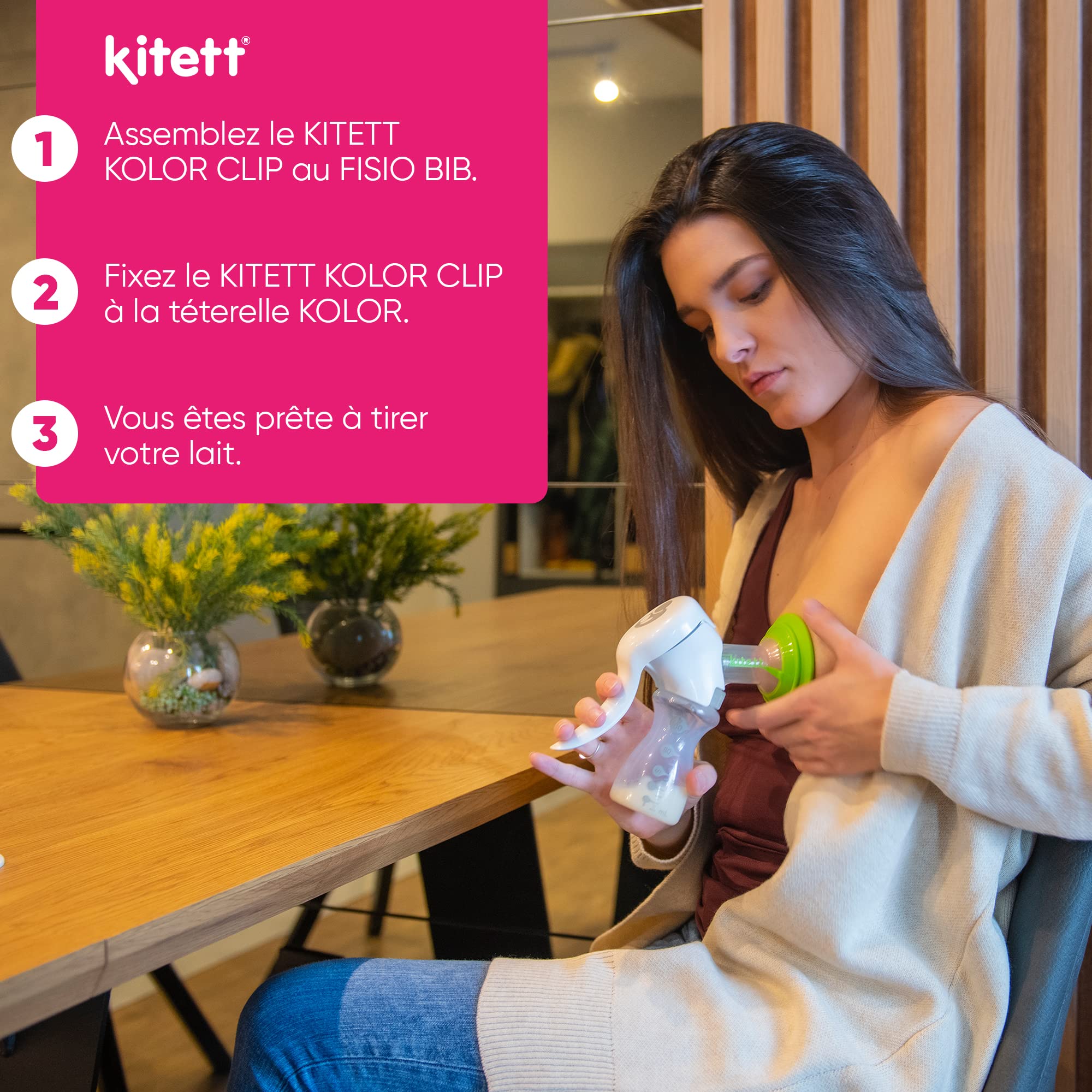 kitett-kolor-clip-poign-e-tire-lait-manuel-ergonomique image 6