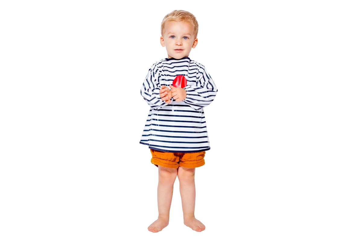 babytolove-blouse-imperm-able-blue-stripes-tablier-b-b-bleu image 4