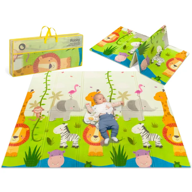 lionelo-robby-tapis-d-veil-pliable-200x180-cm-double-face image 1